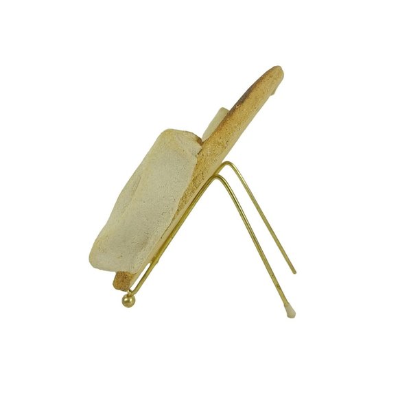 Sculpture Wall Hanging Pottery Art Piece Artist Signed Modern Contemporary Sculp - Picture 6 of 12